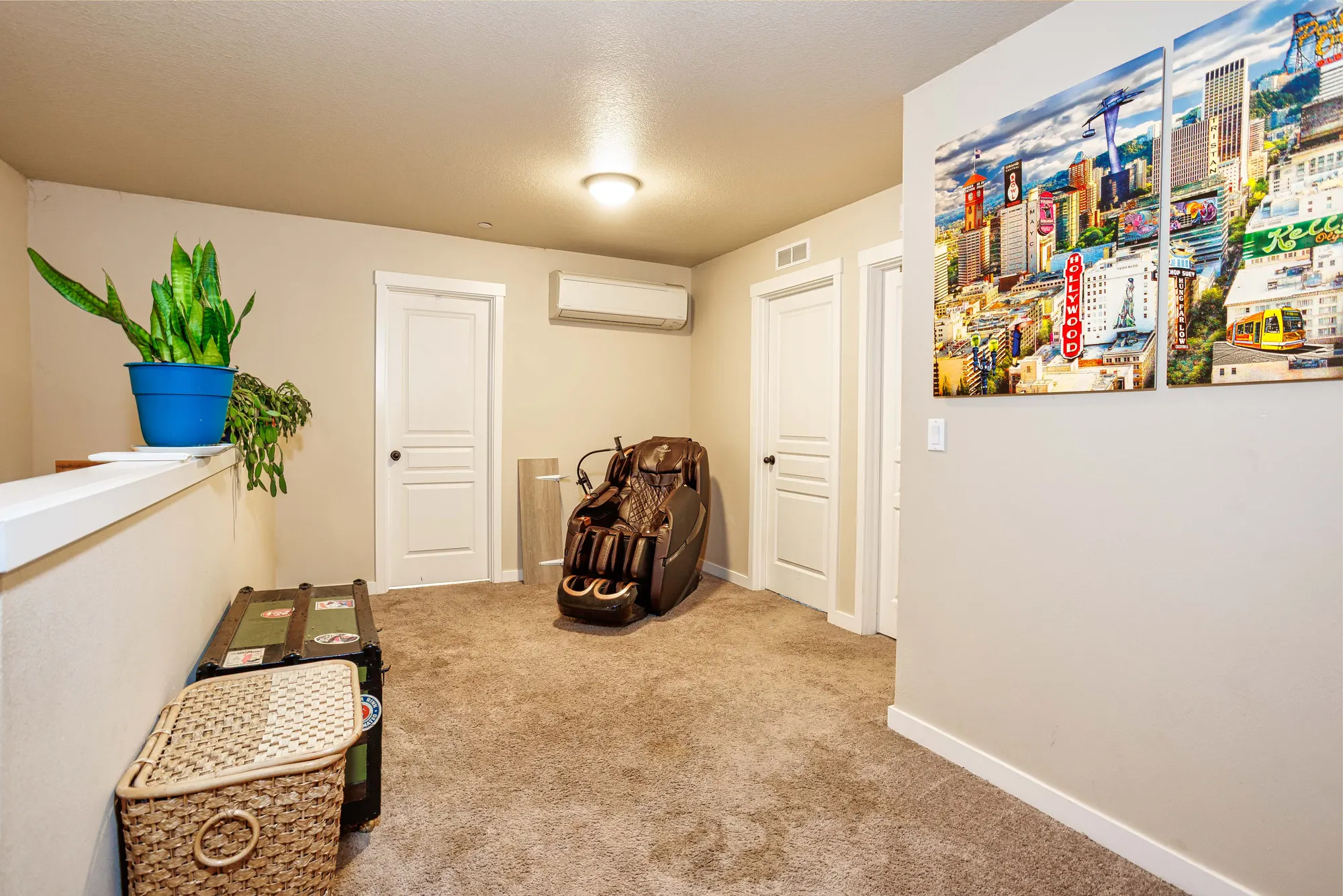 Upper-level loft seating